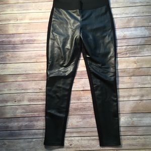 Rock & Republic Faux leather front leggings